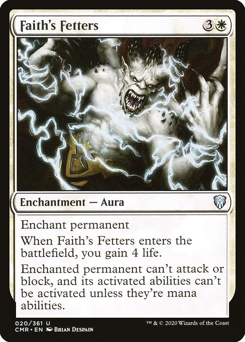 Faith's Fetters - Commander Legends Uncommon Card