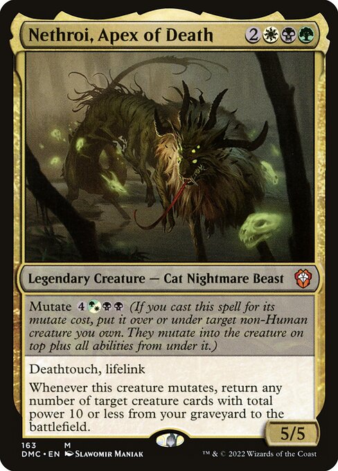 Nethroi, Apex of Death - Dominaria United Commander Mythic Card