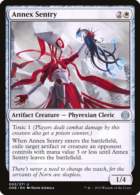 Annex Sentry - Phyrexia: All Will Be One Uncommon Card