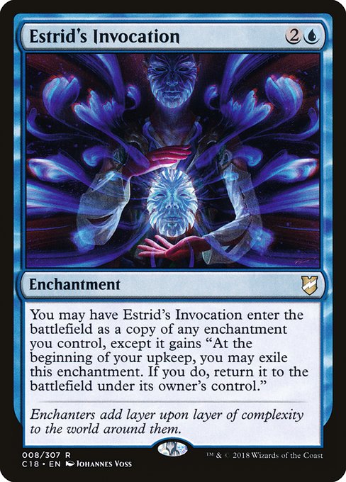 Estrid's Invocation - Commander 2018 Rare Card