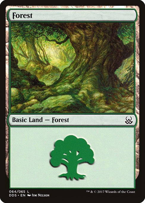 Forest - Duel Decks: Mind vs. Might Common Card