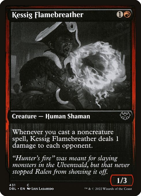 Kessig Flamebreather - Innistrad: Double Feature Common Card
