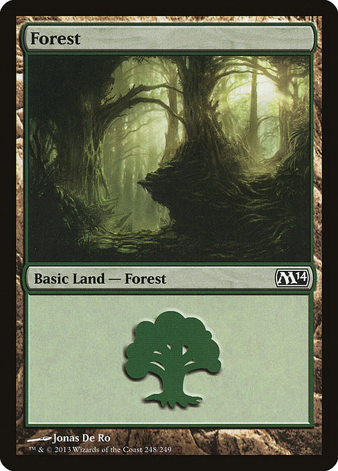 Forest - Magic 2014 Common Card