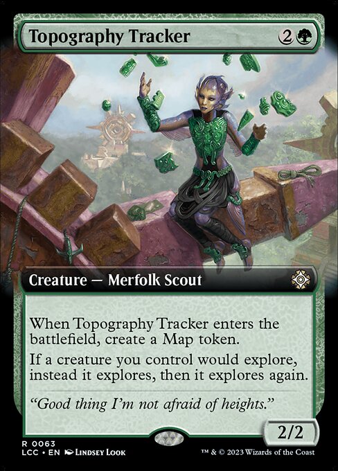 Topography Tracker - The Lost Caverns of Ixalan Commander Rare Card