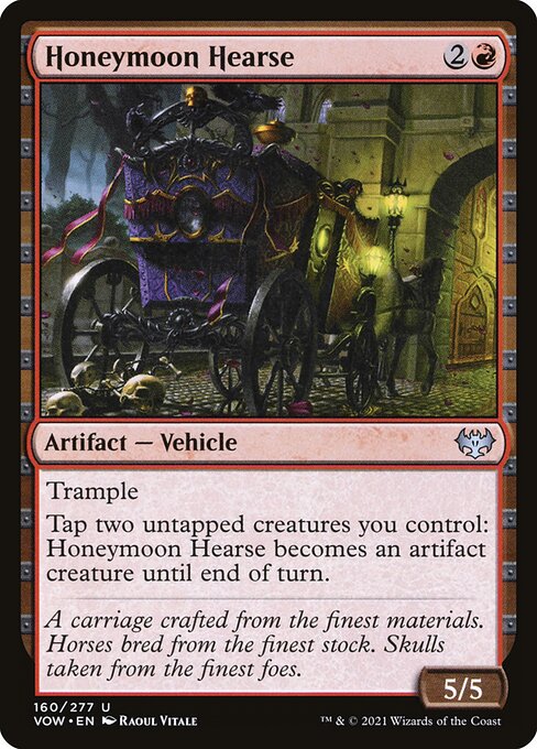 Honeymoon Hearse - Innistrad: Crimson Vow Uncommon Card