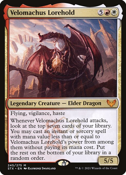 Velomachus Lorehold - Strixhaven: School of Mages Mythic Card