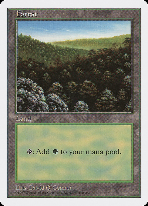Forest - Fifth Edition Common Card