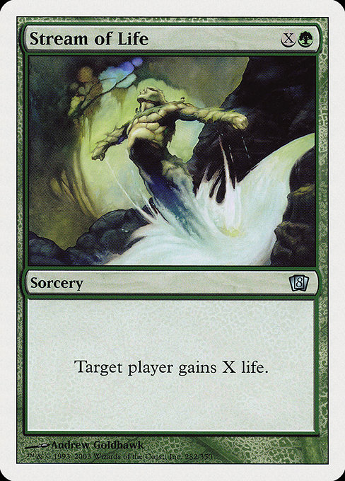 Stream of Life - Eighth Edition Uncommon Card