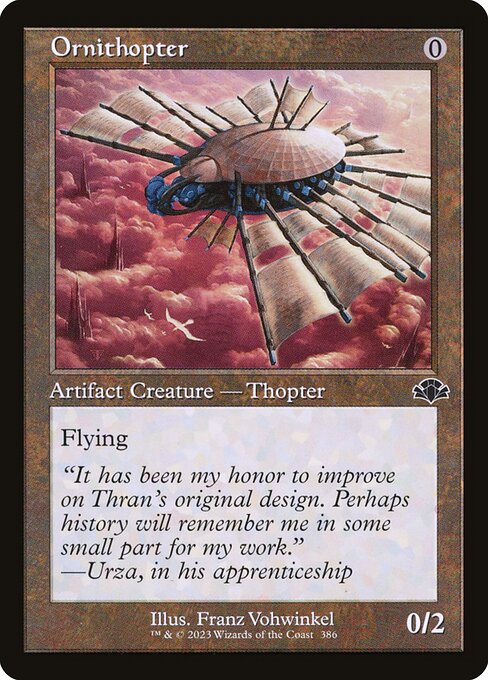 Ornithopter - Dominaria Remastered Common Card