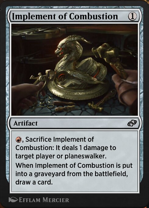 Implement of Combustion - Jumpstart: Historic Horizons Common Card
