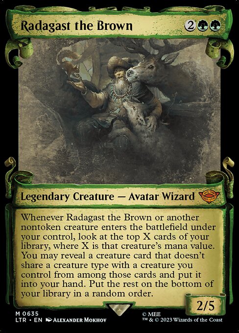 Radagast the Brown - The Lord of the Rings: Tales of Middle-earth Mythic Card