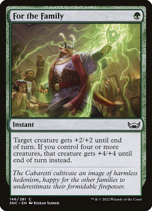 For the Family - Streets of New Capenna Common Card