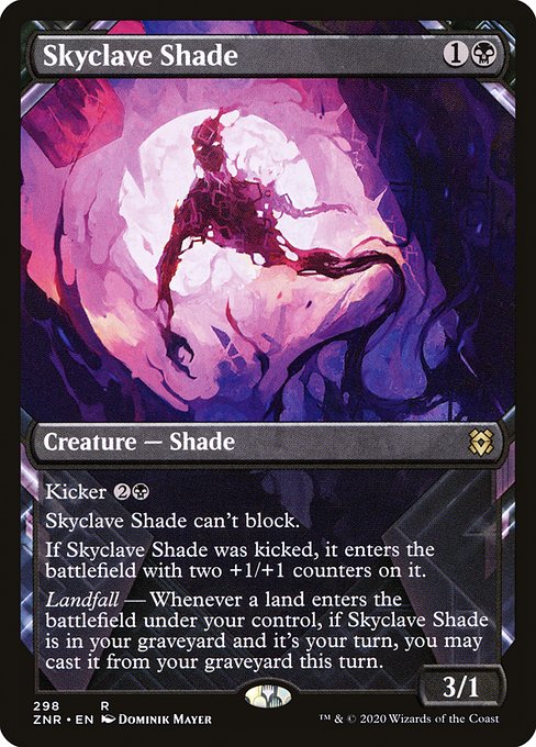 Skyclave Shade - Zendikar Rising Rare Card