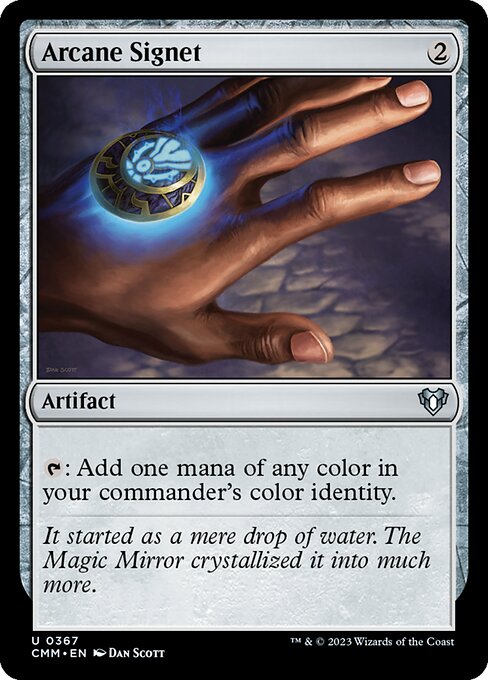 Arcane Signet - Commander Masters Uncommon Card
