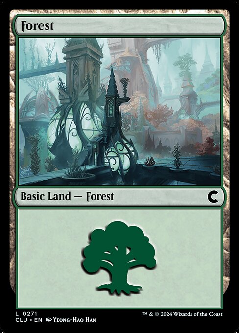 Forest - Ravnica: Clue Edition Common Card