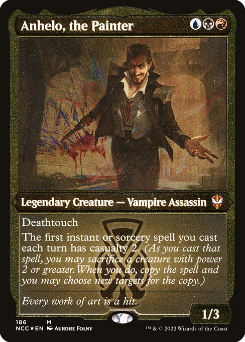 Anhelo, the Painter - New Capenna Commander Mythic Card