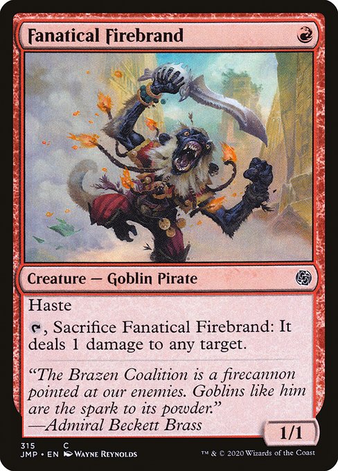 Fanatical Firebrand - Jumpstart Common Card