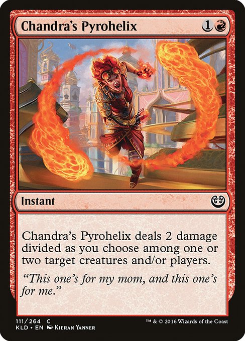 Chandra's Pyrohelix - Kaladesh Common Card