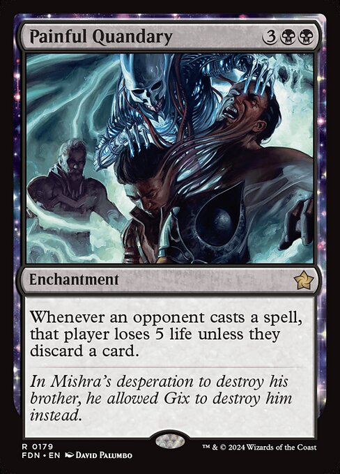Painful Quandary - Foundations Rare Card