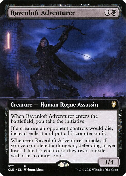 Ravenloft Adventurer - Commander Legends: Battle for Baldur's Gate Rare Card