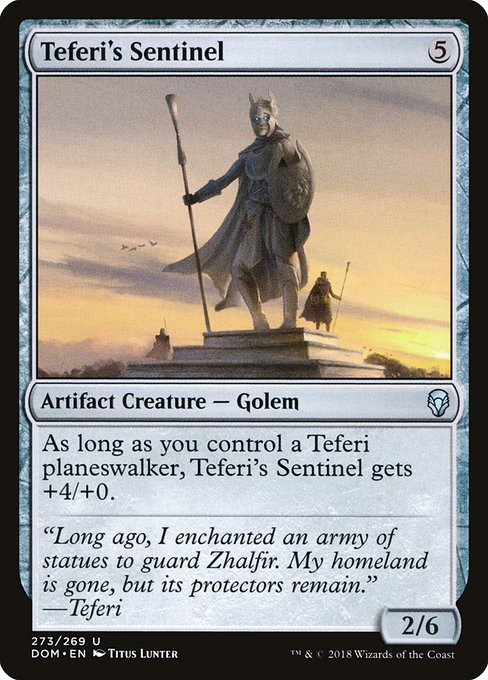 Teferi's Sentinel - Dominaria Uncommon Card