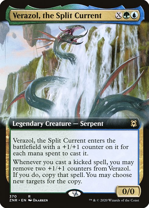 Verazol, the Split Current - Zendikar Rising Rare Card