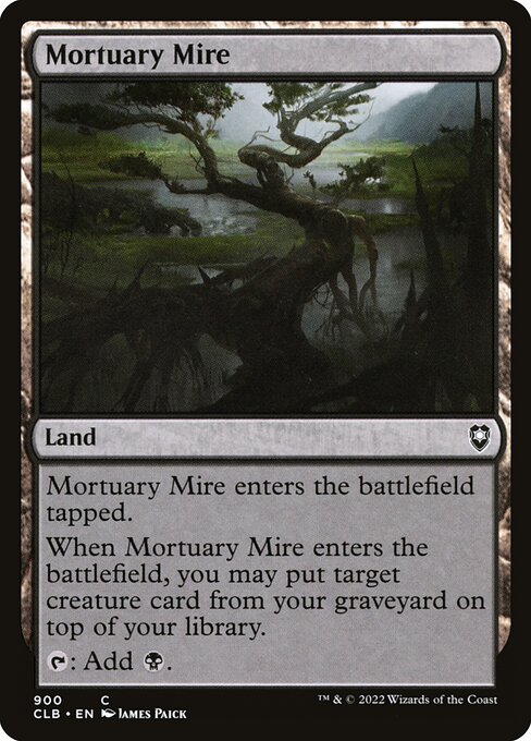 Mortuary Mire - Commander Legends: Battle for Baldur's Gate Common Card