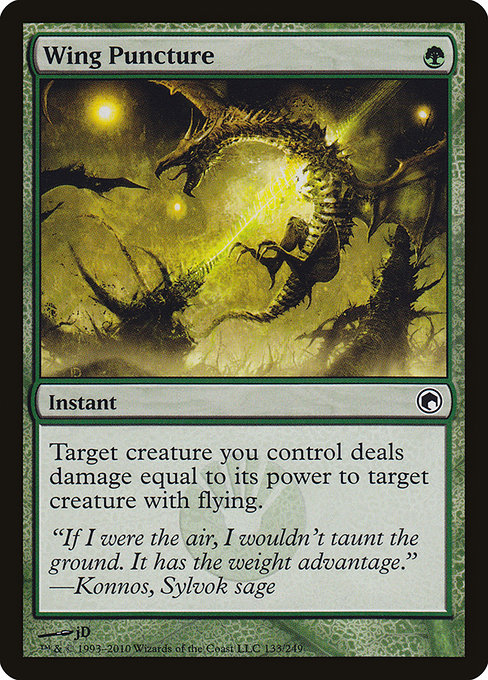 Wing Puncture - Scars of Mirrodin Common Card