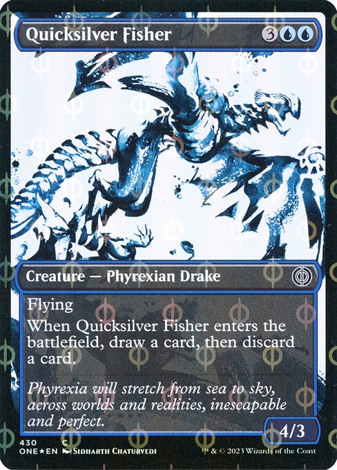 Quicksilver Fisher - Phyrexia: All Will Be One Common Card