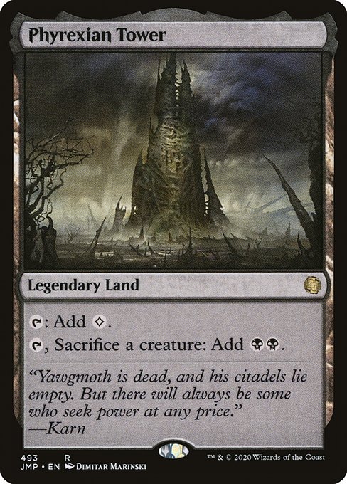 Phyrexian Tower - Jumpstart Rare Card