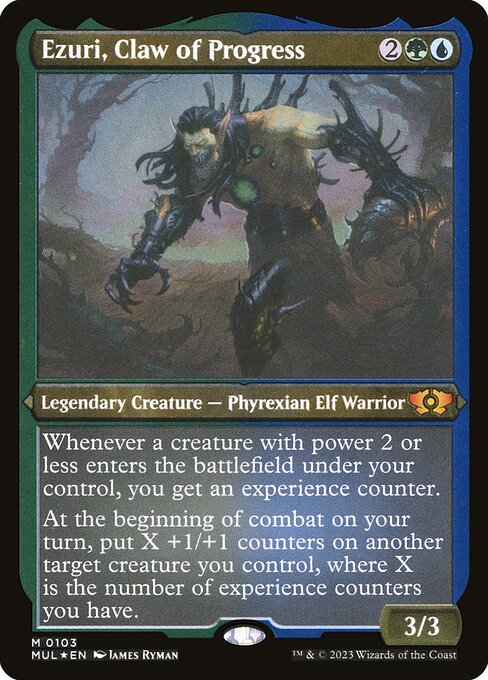 Ezuri, Claw of Progress - Multiverse Legends Mythic Card
