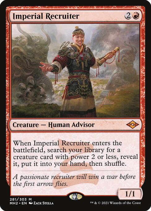 Imperial Recruiter - Modern Horizons 2 Mythic Card