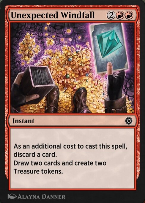 Unexpected Windfall - Alchemy Horizons: Baldur's Gate Common Card