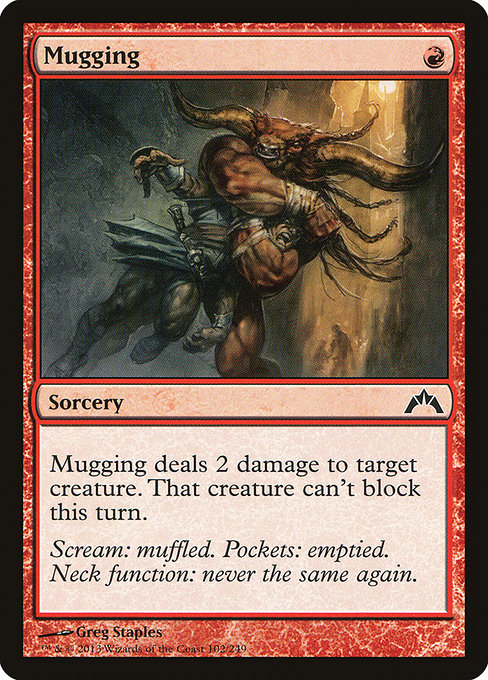 Mugging - Gatecrash Common Card