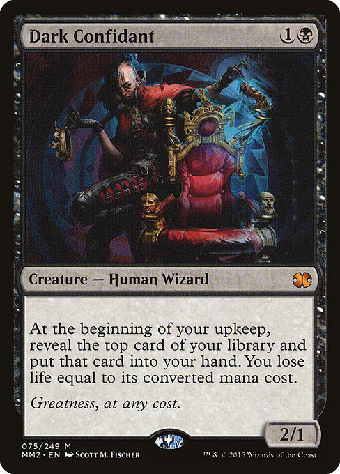 Dark Confidant - Modern Masters 2015 Mythic Card