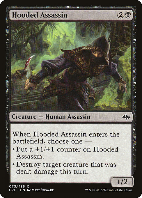 Hooded Assassin - Fate Reforged Common Card