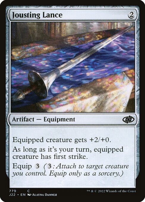 Jousting Lance - Jumpstart 2022 Common Card