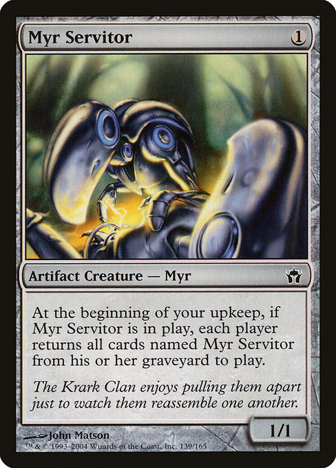Myr Servitor - Fifth Dawn Common Card