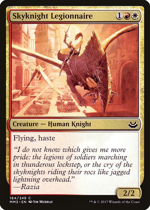 Skyknight Legionnaire - Modern Masters 2017 Common Card