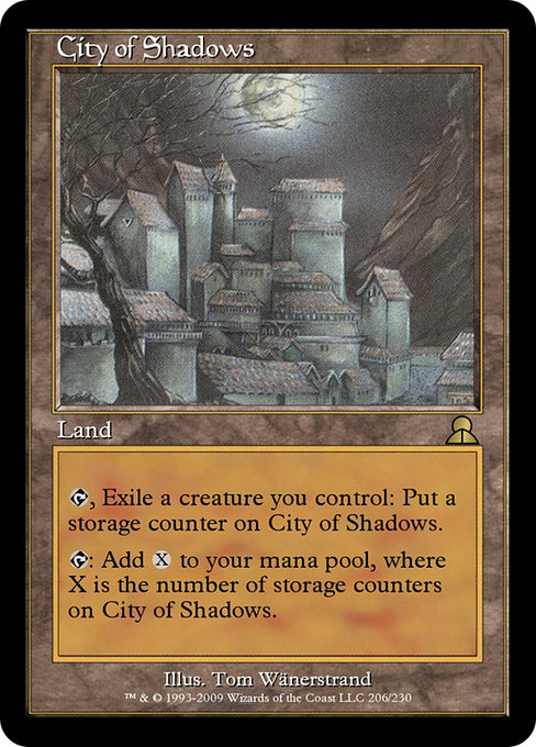 City of Shadows - Masters Edition III Rare Card