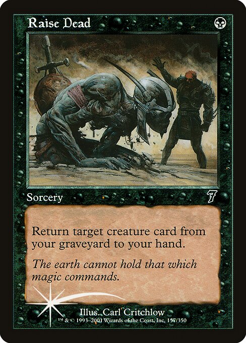 Raise Dead - Seventh Edition Common Card