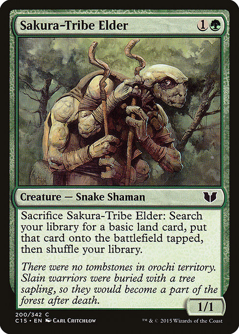 Sakura-Tribe Elder - Commander 2015 Common Card