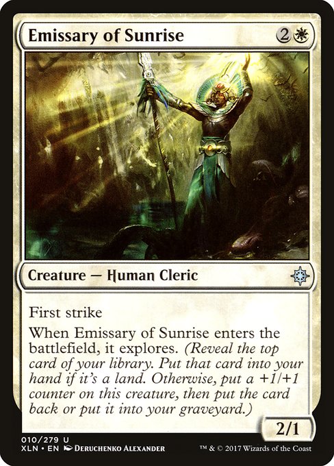 Emissary of Sunrise - Ixalan Uncommon Card