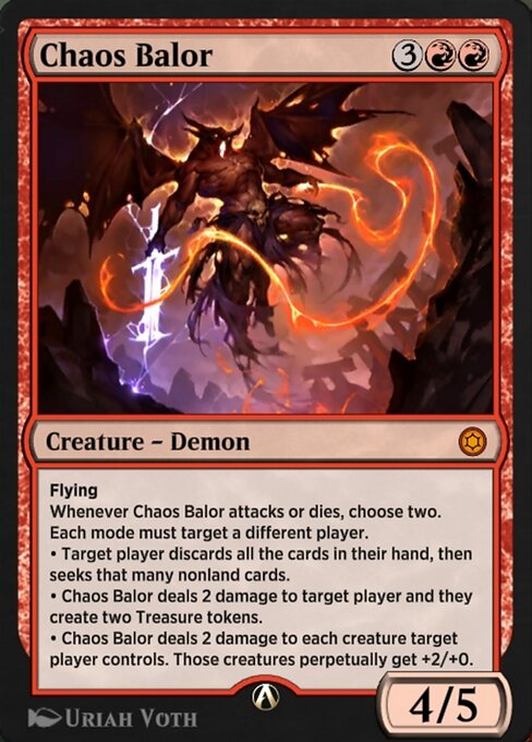 Chaos Balor - Alchemy Horizons: Baldur's Gate Mythic Card