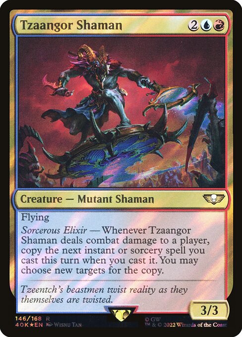 Tzaangor Shaman - Warhammer 40,000 Commander Rare Card