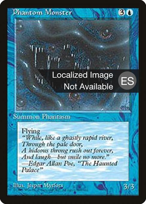Phantom Monster - Fourth Edition Foreign Black Border Uncommon Card