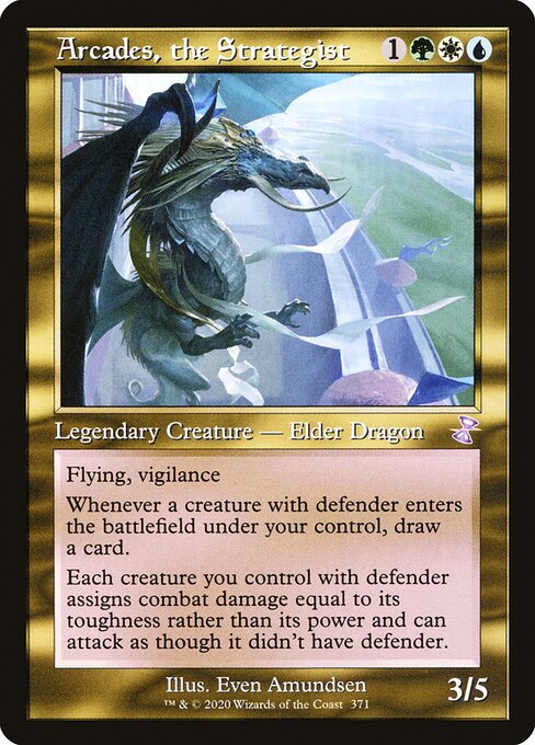 Arcades, the Strategist - Time Spiral Remastered Special Card