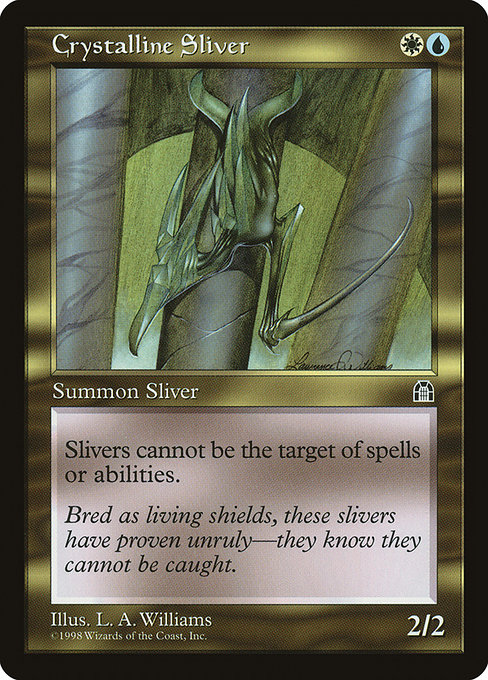 Crystalline Sliver - Stronghold Uncommon Card