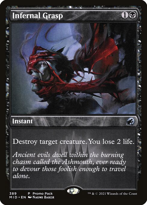 Infernal Grasp - Innistrad: Midnight Hunt Uncommon Card