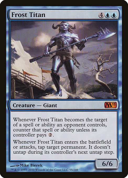 Frost Titan - Magic 2011 Mythic Card
